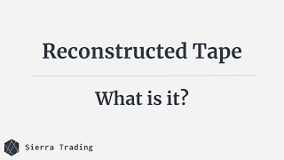 Reconstructed Tape  What is it [upl. by Gavrila712]