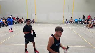 Edison Park  King Of Courts  Dan P vs Migz  Quarters  Filmed By Handball United  7222024 [upl. by Karissa215]