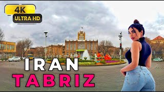 Tabriz City Walking Tour 4k  Iran 2022 [upl. by Zena]