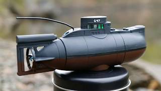 RC U Boot  Mini RC Submarine Outdoor use [upl. by Tallia686]