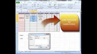 Excel bağlantılı açılır kutu yapımı [upl. by Lehet377]
