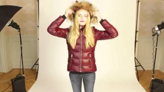 Snoot Bologna Down Jacket Bordeaux 2012105 [upl. by Onitnas]