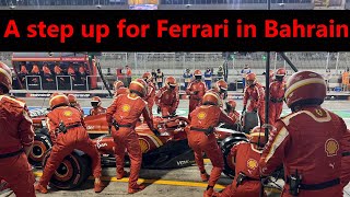 2024 F1 Bahrain GP strategy analysis small progress for Ferrari including two fastest pit stops [upl. by Mrots952]