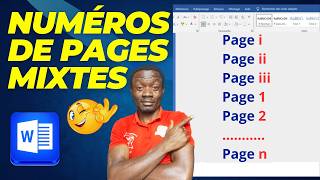 Comment Utiliser Différents Formats de Numérotation de Pages dans Word  Astuce Rapide et Facile [upl. by Ahseid]