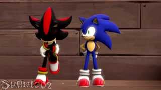 Sonic annoys Shadow CrazyScoutFins Random collab 2 entry [upl. by Solram523]