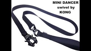 MINI DANCER swivel by KONG First look and its application on a DOG Leash paired with FROG CABLE [upl. by Neuburger]