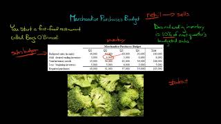 Merchandise Purchases Budget [upl. by Esinehc]