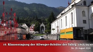 Das 10 Klassentreffen der ehemaligen Schüler vom Allweg in Ennetmoos Kt Nidwalden 29 08 2024 [upl. by Stegman774]