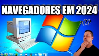 🔵Navegadores Para Windows 7 Em 2024 Quais Navegadores Ainda Funcionam  Mais de 20 Navegadores [upl. by Igenia]