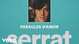 Joan Manuel Serrat  Paraules DAmor Cover Audio [upl. by Einnal]