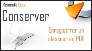 Enregistrrer un classeur Excel en PDF  Formation Excel Marseille [upl. by Voss284]