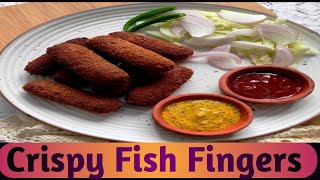 Crispy Fish Fingers Recipe Bhekti Fish Fry Recipe [upl. by Demetria]