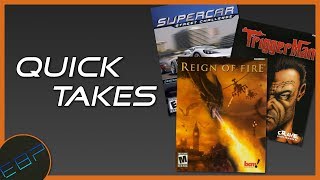 Supercar Street Challenge Trigger Man and Reign of Fire  Quick Takes  Review The PS2 [upl. by Obadias]