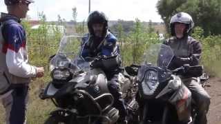 BMW RIDER ACADEMY OFFROAD RIDER TRAINING Part 2 [upl. by Jabe]