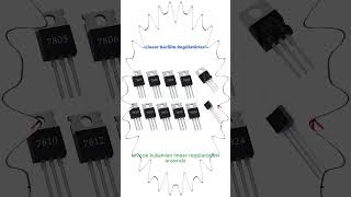 Lineer Gerilim Regülatörleri regulator elektronik [upl. by Eenttirb275]