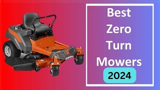 Top 5 Best Zero Turn Mowers in 2024  Buy on Amazon [upl. by Elleimac]