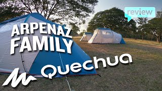 เปรียบเทียบ เต็นท์ Quechua Arpenaz Family 4 41 42 [upl. by Arly484]