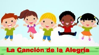 La Canción de la Alegria Version Karaoke Instrumental KARAOKE KIDS [upl. by Nyrtak]