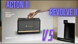 Marshall Acton 2 vs Bose Sound link Revolve 2 Comparison Which is the better speaker value 4K [upl. by Noach33]