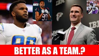 Kirk Cousins newsare Kwesi and O’Connell beefingJerry Tillery signedDHunt and Dj Wonnum out [upl. by Oirazan]