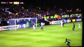 Samuel Umtiti goal vs Tottenham AMAZING VOLLEY [upl. by Aurelio]