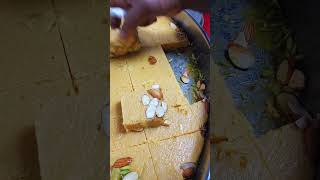 how to make soan papri at home shorts [upl. by Suolekcin]