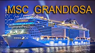 O espetacular MSC Grandiosa  26112023  Santos  Brasil [upl. by Mandie]