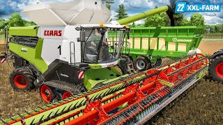 LS22 XXL Farm 54 Erntestart Raps ernten und neue MASCHINE kaufen  FARMING SIMULATOR 22 [upl. by Sidalg312]