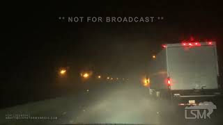 01092024 I10 in AL  FL Panhandle  Tornadic Storms  Power Flashes  Extreme Winds [upl. by Neeham]