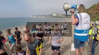 Seaton parkrun 82  June 9th 2018 fast [upl. by Atnes]