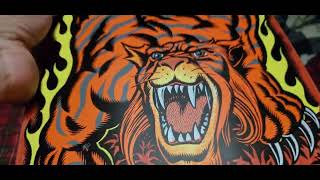 Santa Cruz Salba tiger reissue Skate deck [upl. by Fernyak]