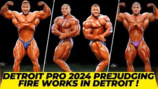 Detroit Pro 2024 prejudging  Fire works in DETROIT  Goodvito vs Martin Fitzwater [upl. by Ylesara]