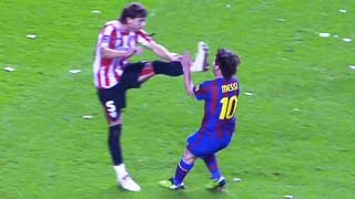 Lionel Messi ● Horror Tackles amp Brutal Fouls [upl. by Hurst]