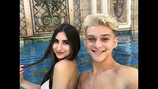 Staying at the Versace mansion with Nicolette gray [upl. by Harilda560]