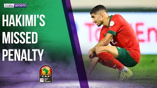 Hakimis penalty miss leads to Moroccos shock AFCON exit [upl. by Herm]