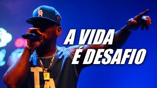 Edi Rock  A Vida é Desafio Ao Vivo [upl. by Ailelc638]