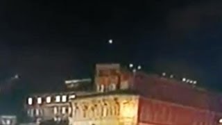 UFO Pope Francis 1st over VATICAN [upl. by Ynnelg274]