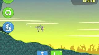 Bad Piggies Road Hogs Level R6 Speed Demon Walkthrough 3 Star [upl. by Liahkim]