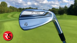 NEW TAYLORMADE P790 2019 IRONS REVIEW [upl. by Jinny]