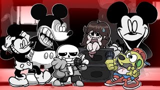 Friday Night Funkin but MICKEY MOUSE GOES INSANE FNF Mods 76 [upl. by Arriaes]