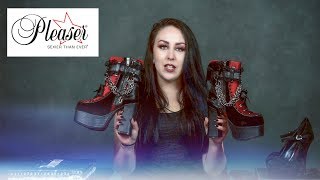 Pleaser Shoes Unboxing Demonia [upl. by Pollie39]