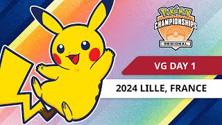 VG Day 1  2024 Pokémon Lille Regional Championships [upl. by Sylvester]