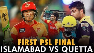 First PSL Final  Quetta Gladiators vs Islamabad United  Highlights  HBLPSL  MB2L [upl. by Nede552]