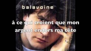 Daniel Balavoine La vie ne mapprend rien paroles [upl. by Etz]