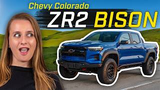 2024 Chevy Colorado ZR2 Bison Review Is Bigger Really Better [upl. by Anawahs316]