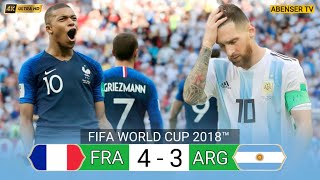 FRANCE 43 ARGENTINA FIFA WOLRD CUP 2018  4K 🔥FULL HIGHLIGHTS [upl. by Zingale]