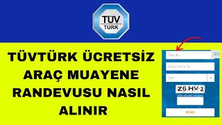 Araç Muayene Randevu Alma  Tüvtürk Randevu Alma  Muayene Randevu Nasıl Alınır [upl. by Anar]