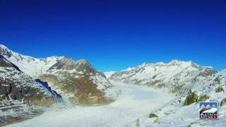 Aletsch Arena SonnenaufgangSonnenuntergang Bettmerhorn Webcam [upl. by Kliber]