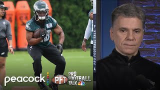 How Eagles might’ve benefited from Falcons tampering  Pro Football Talk  NFL on NBC [upl. by Nysila]