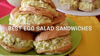 How to Make Best Egg Salad Recipe Video [upl. by Longmire904]